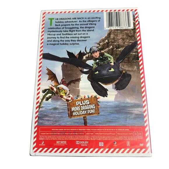 Dreamworks How To Train Your Dragon Holiday-Gift of the Night Fury - DVD - Picture 4 of 5